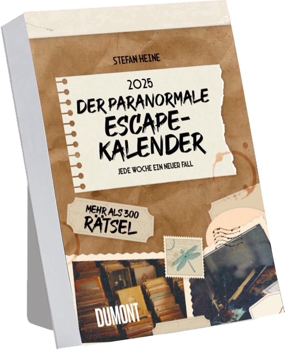 Elzusha - Paranormale Escape-Kalender 2025 - 14,8x21 cm met raadsels en verhalen