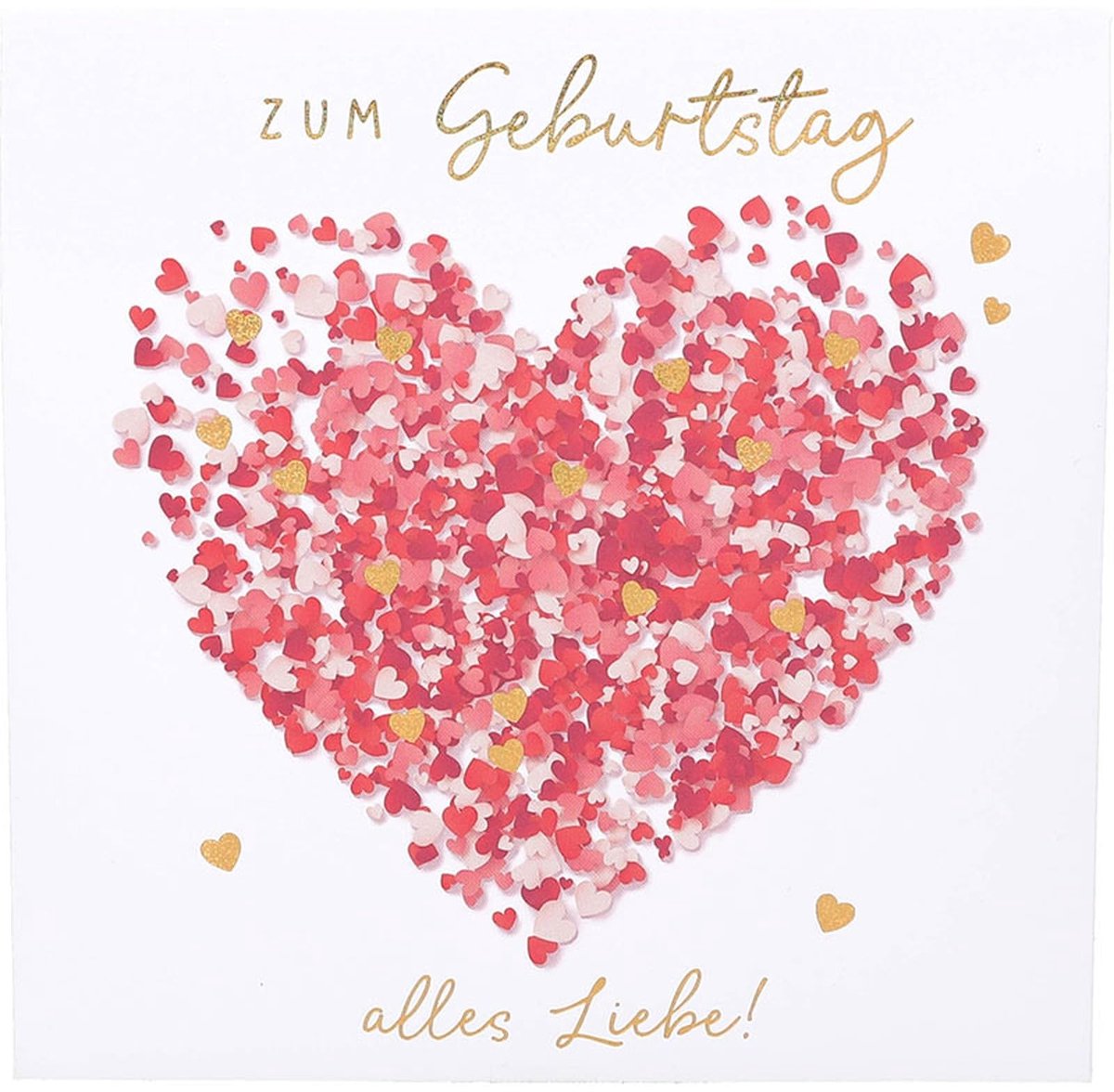 Elzusha - Pop-up Verjaardagskaart met Muziek - 15,5 x 15,5 cm