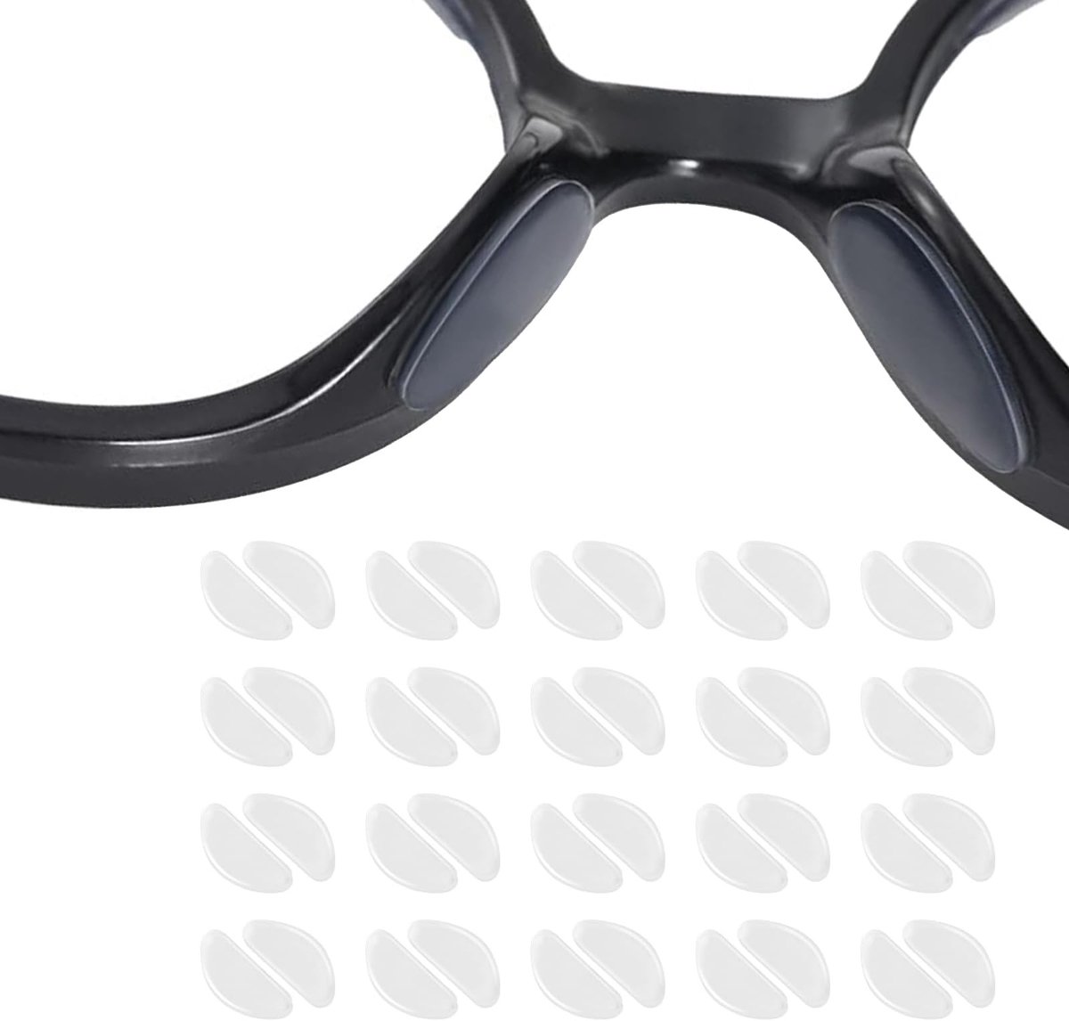 Elzusha - Silicone neuspads - 30 paar transparant en anti-slip