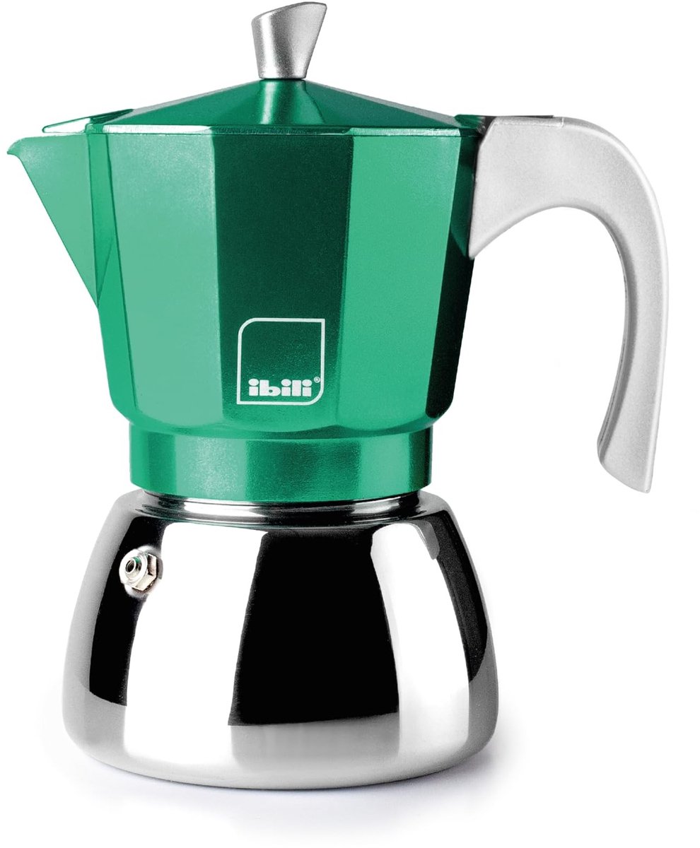 Elzusha - Espresso Machine Elba Groen - 12 Kopjes - 600 ml