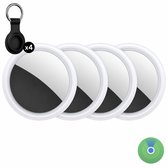 Darora® Smart Tracker - 4 Stuks - Apple Find My - GPS Tracker - Koffer Tracker - Bagage Tracker - Sleutelvinder - Keyfinder - Sleutelhanger Geschikt voor AirTag - Airtag-Sleutelhanger