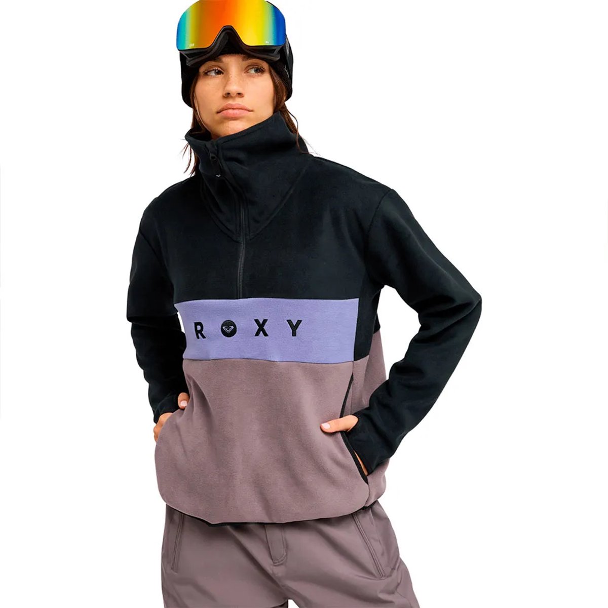 Roxy Icedrift Hoodie Zwart S Vrouw
