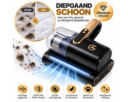 AG370 Matrasreiniger Draadloos – Huisstofmijt Stofzuiger – Bank & Matras Reiniger – Bed Stofzuiger…