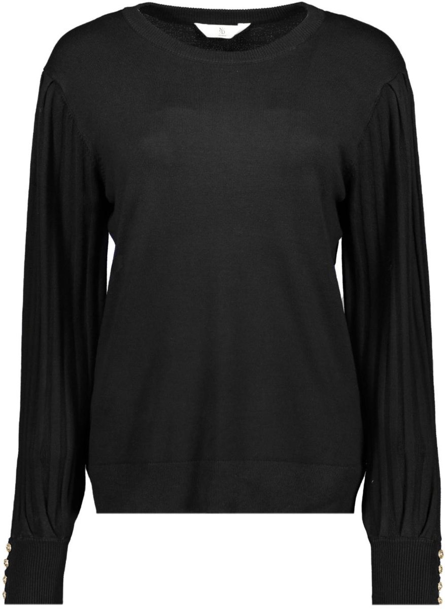 NED Trui Berle Ls Rmb Brei 26w1 U106 37 900 Black Dames Maat - L