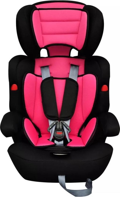 Twinkelen levend werper Autostoel met Ligstand Roze Zwart - Kinderstoel Auto - Autostoel meisjes |  bol.com
