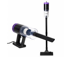 Nexxt 2-in-1 Steelstofzuiger en Handstofzuiger met Snoer - 600W - 15 Kpa - 0,6 liter - 5 M Snoer - Zwart