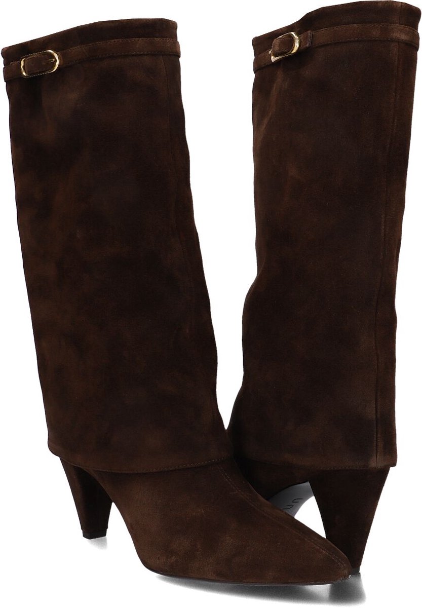Unisa Lupin Laarzen - Suède - Dames - Bruin - Maat 40