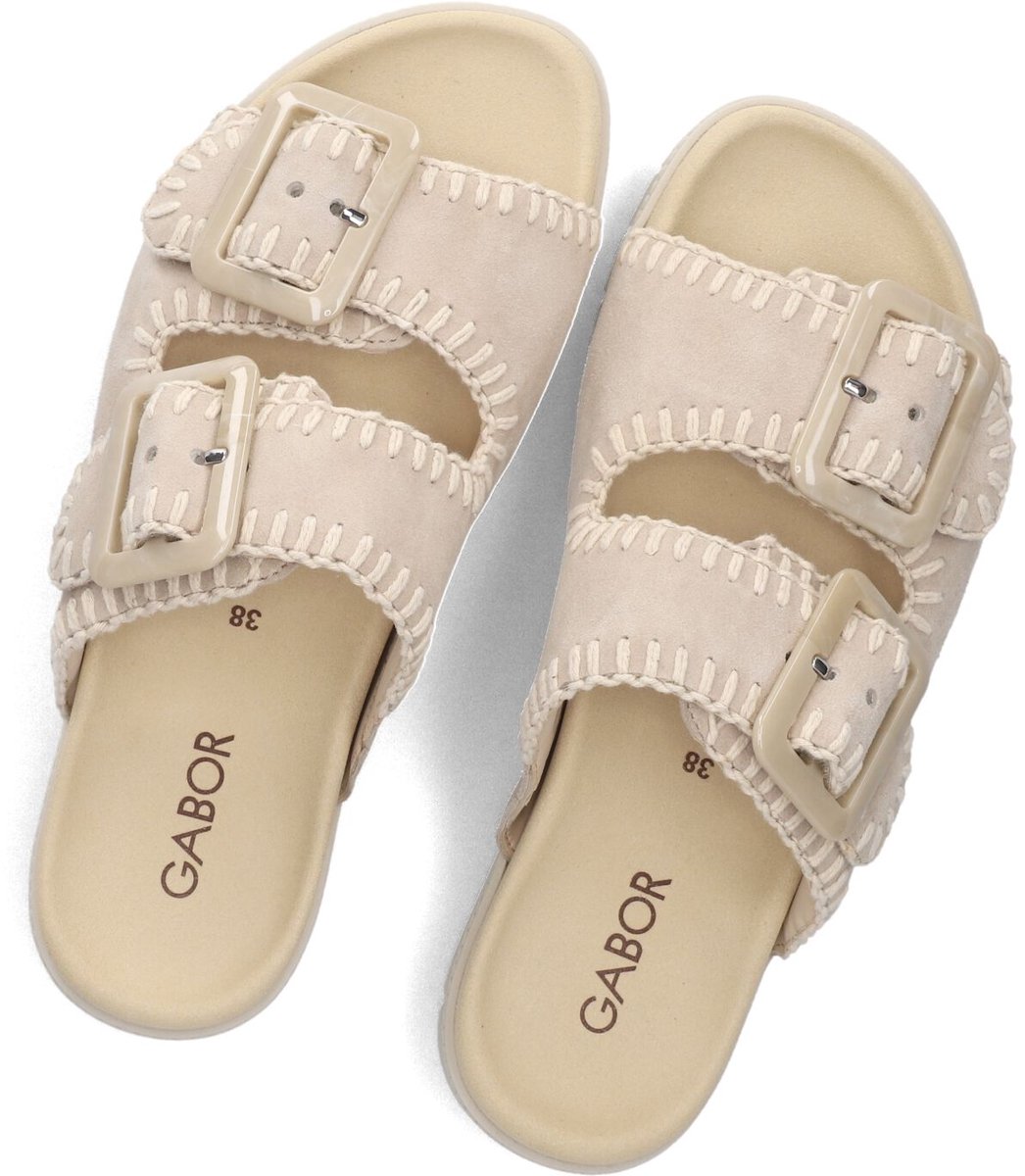 Gabor 741.3 Slippers - Dames - Beige - Maat 41