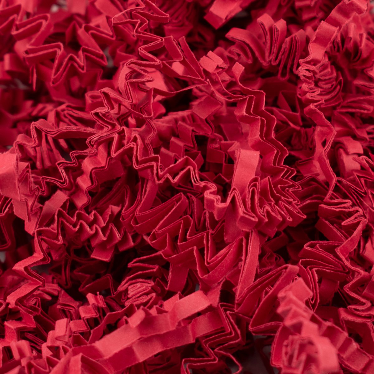 SizzlePak opvulmateriaal - decoratiemateriaal - rood - 1,25 kg