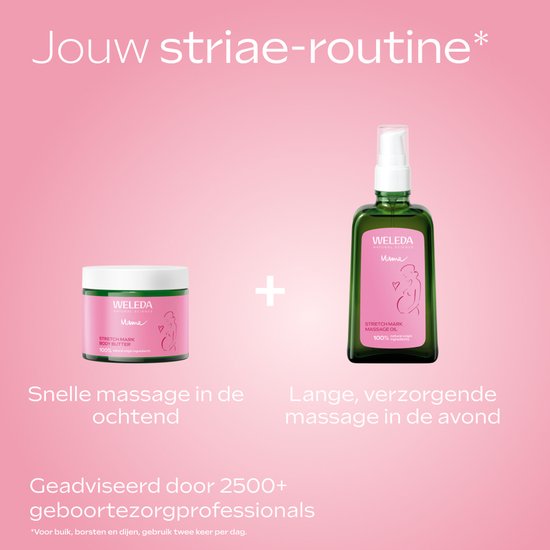 Geadviseerd door 2500+ geboortezorgprofessionals. Snelle massage in de ochtend, lange massage in de avond.