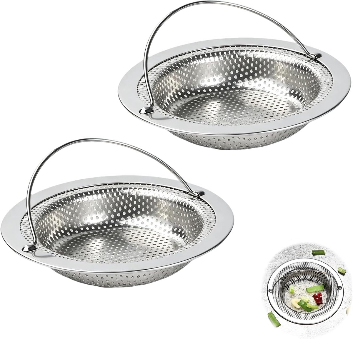 Afvoeraccessoire - 2 stuks - Specificatie 11 x 8 x 2 cm - Extra specificatie 110 mm - Voor keuken - Voor badkamer douche wastafel of toiletruimte - Gericht op een nette plaatsing en praktisch dagelijks gebruik - Voor thuis en onderweg