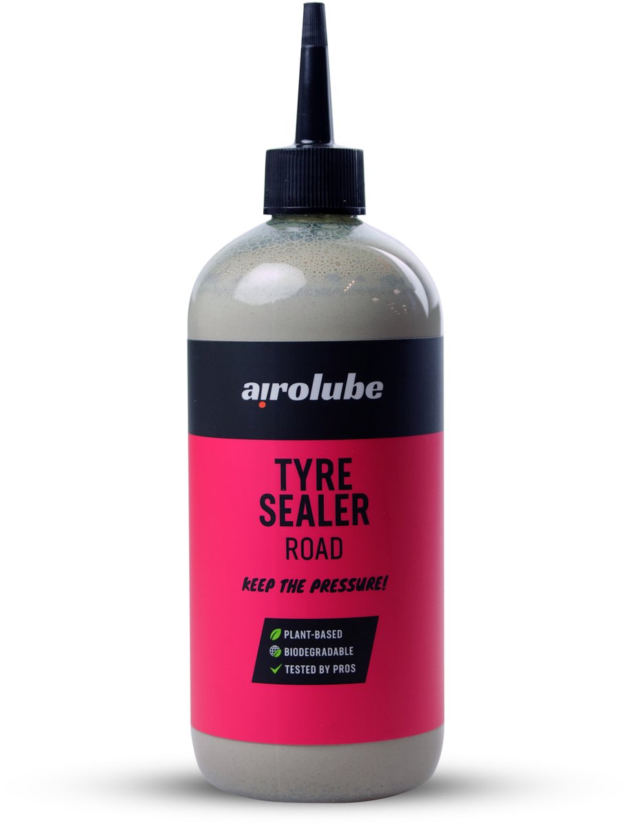 Airolube Tyre Sealer Road - 500ml | Tubeless Sealant Fiets - Lekpreventie - Banden Afdichten - Voor Racefiets