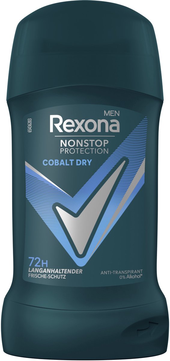 6 x Rexona Men - Deodorant Roller - Advanced Protection Dry Cobalt - Langdurige Frisheid - 50 ml - Anti-transpirant - Deodorant - Zweet - Geur - Mannen