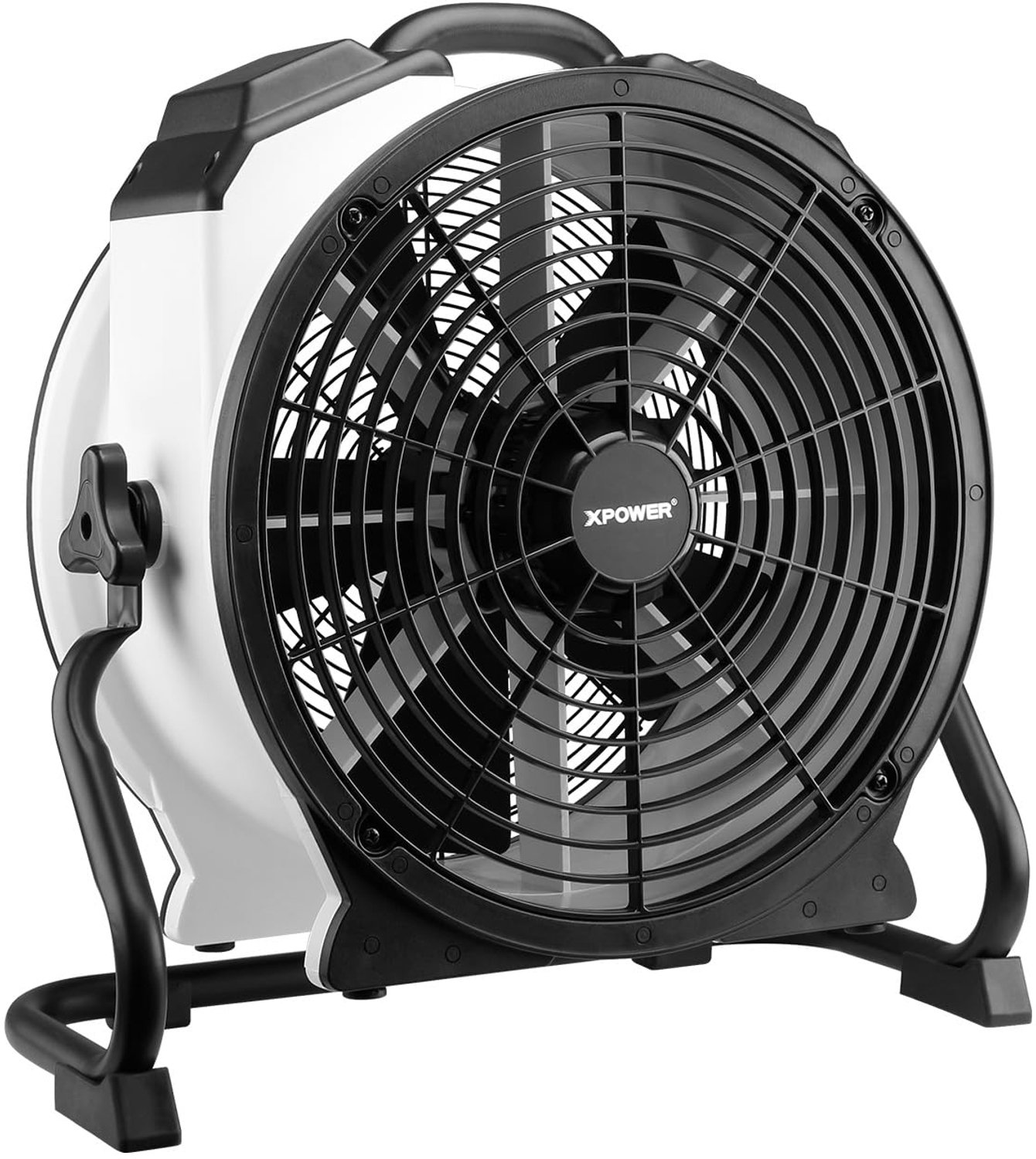 Luchtcirculator Vloerventilator - 2400 CFM Wit - 64 W Vermogen - Kunststof - Voor Binnen - Oscillerend Ventilator
