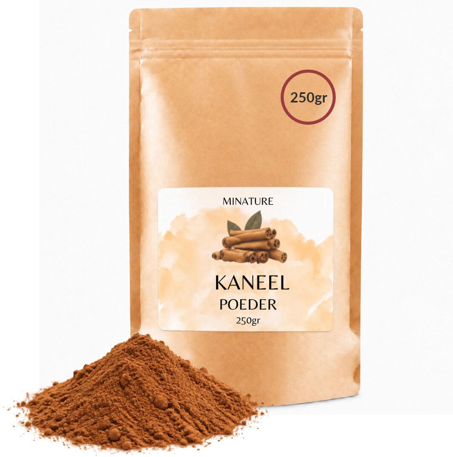 Kaneelpoeder 250gr - Ceylonkaneel - Fijngemalen Kaneel poeder - Cinnamon Powder