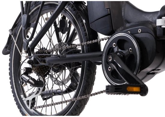 Qivelo Devron Fold – Zwart – Elektrische Vouwfiets 417Wh — afbeelding 2
