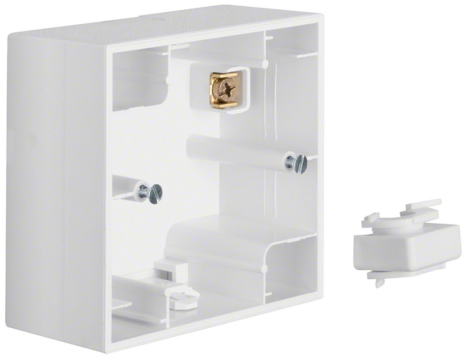 BERKER K1 Opbouwraam 1-voudig polar wit