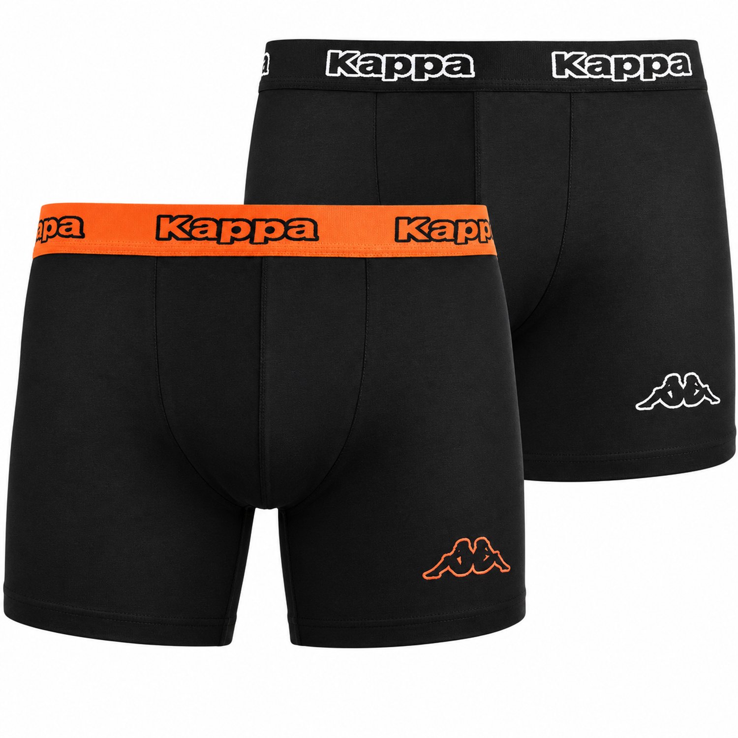 Kappa - Boxer 2 Pack - Zwart - Heren - maat XL