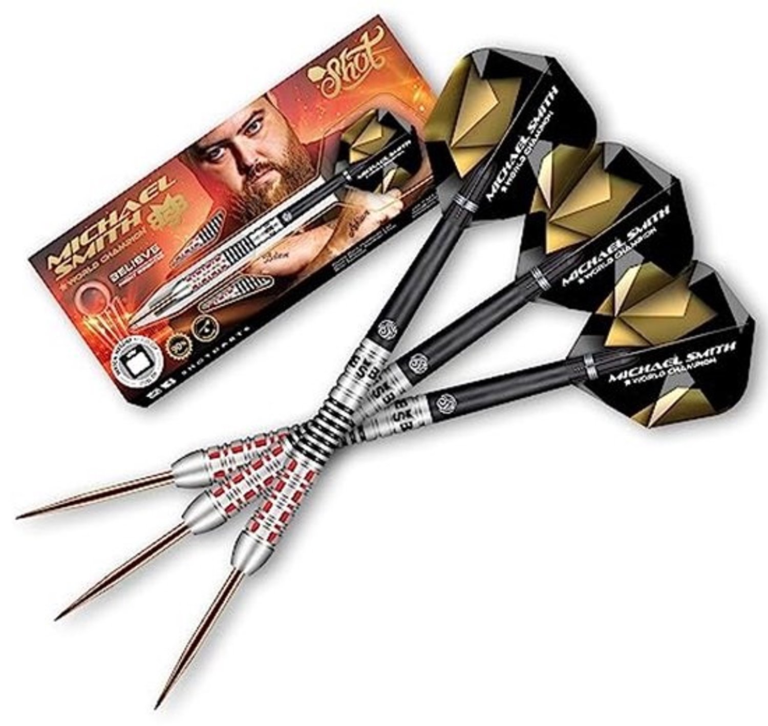Dartpijlen 90% Tungsten 24 Gram - Darts voor Spelers