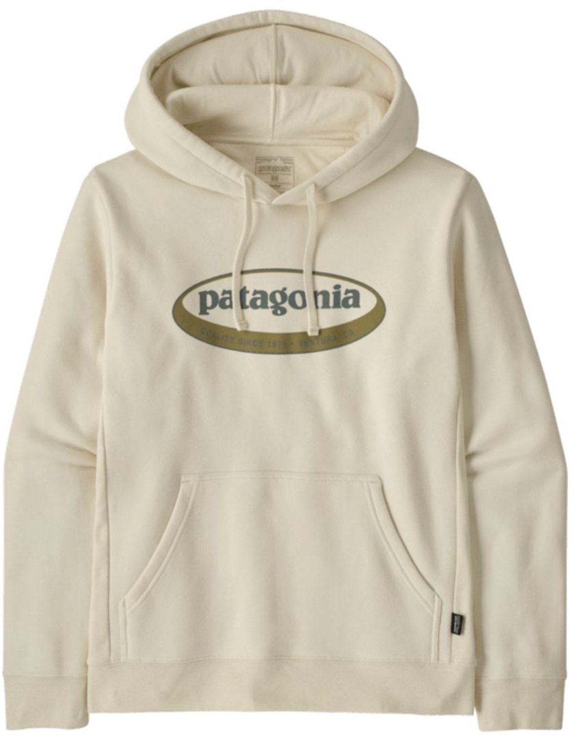 Patagonia Mens 95 Oval Logo Uprisal Hoody Wit