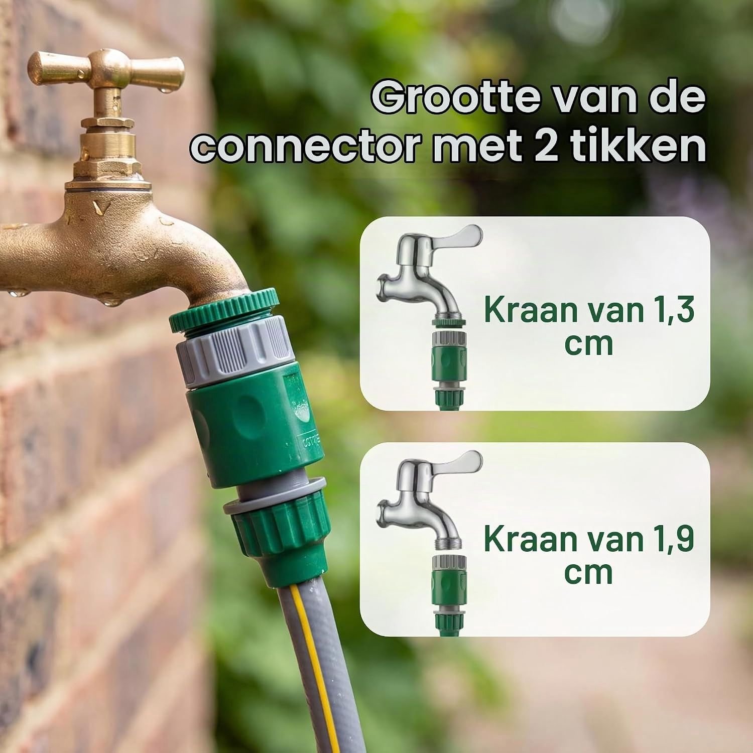 Tuinslangtrommel - Slanghaspel - Tuinonderhoud - Groen