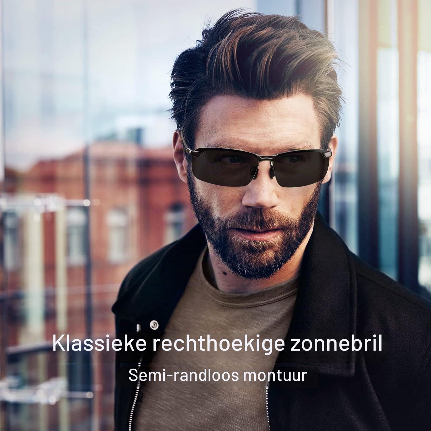 Zonnebril medium - gepolariseerd - UV400 bescherming - ideaal voor autorijden - ServiceTopper