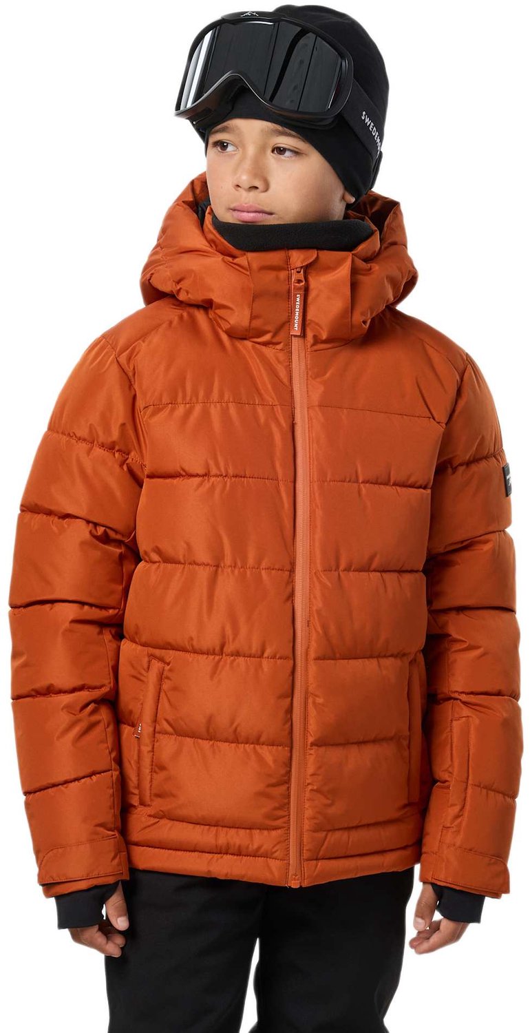 Swedemount St. Anton Puffer Ski Jas Junior Oranje