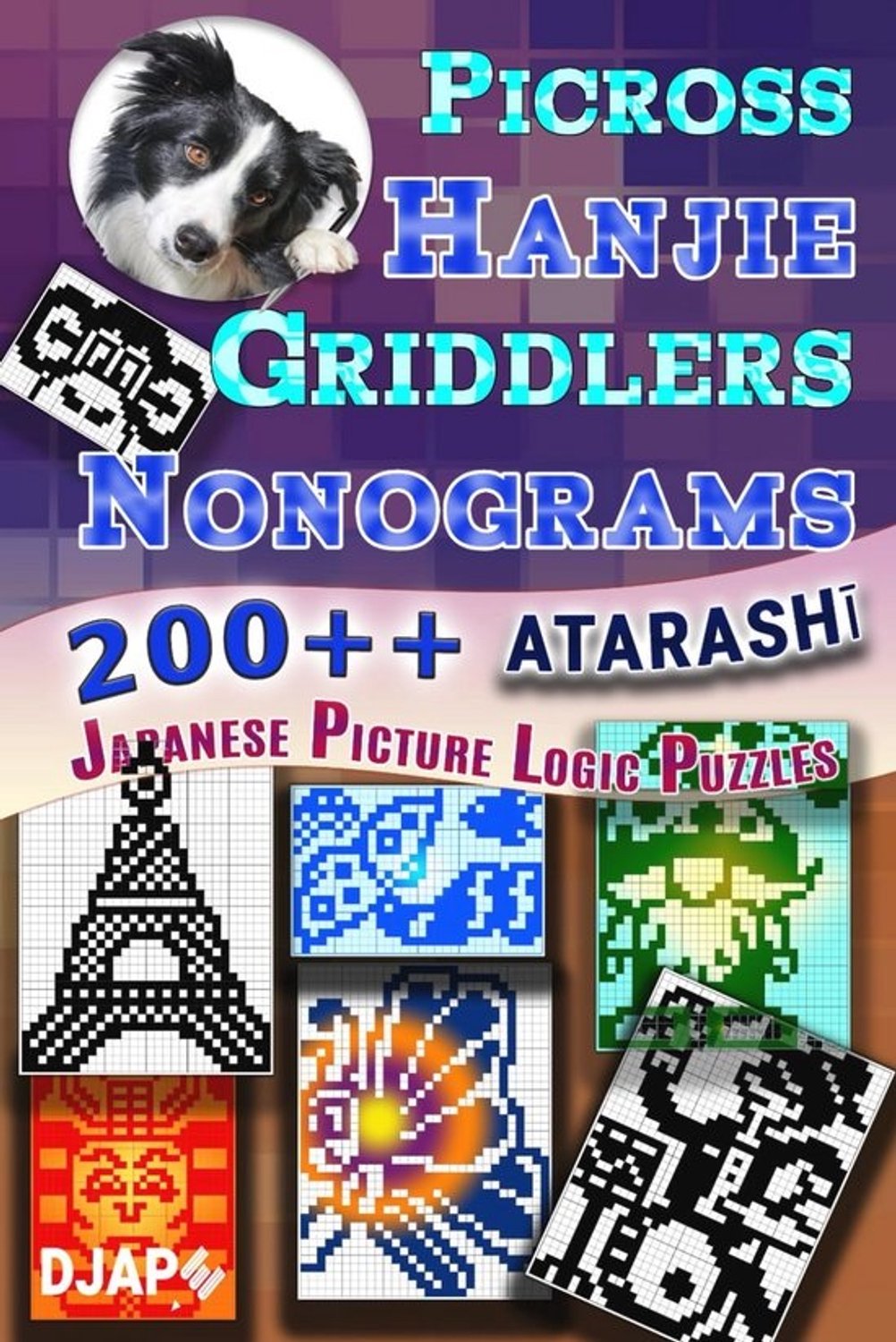 200+ zwart-witte Japanse Hanjie-puzzels voor volwassenen - Picross, Griddlers en Sudoku-getallen