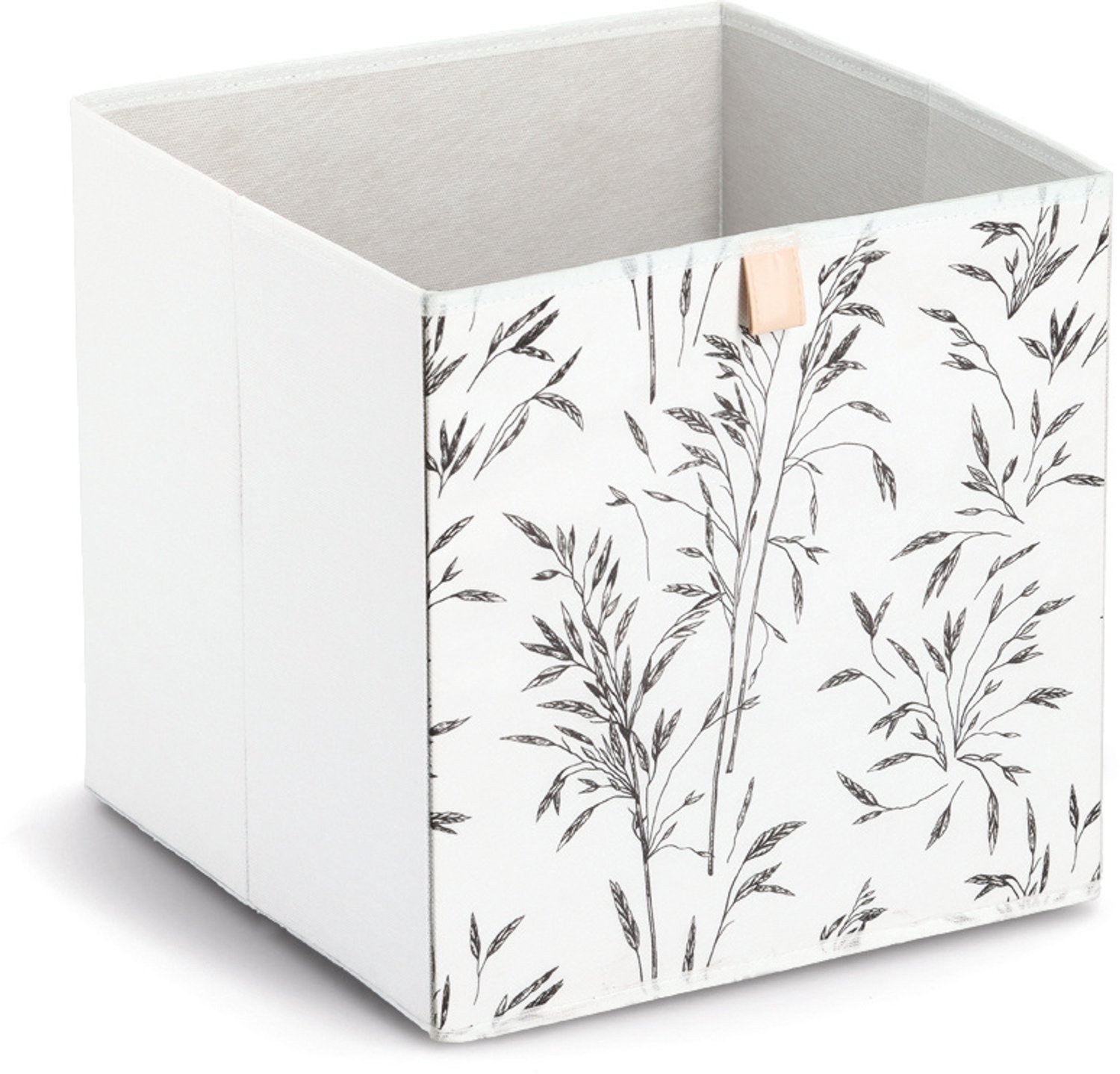 ZELLER - NATURE BOX opbergdoos, 32 x 32 x 32 cm - wit
