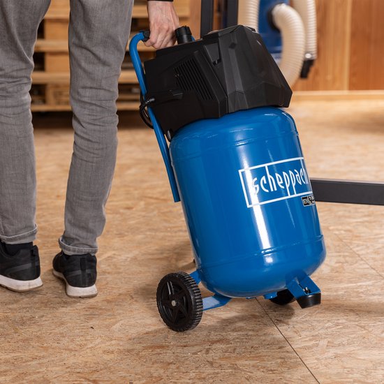 Scheppach HC35V Compressor 30L 1500W 10 Bar Olievrij — afbeelding 4