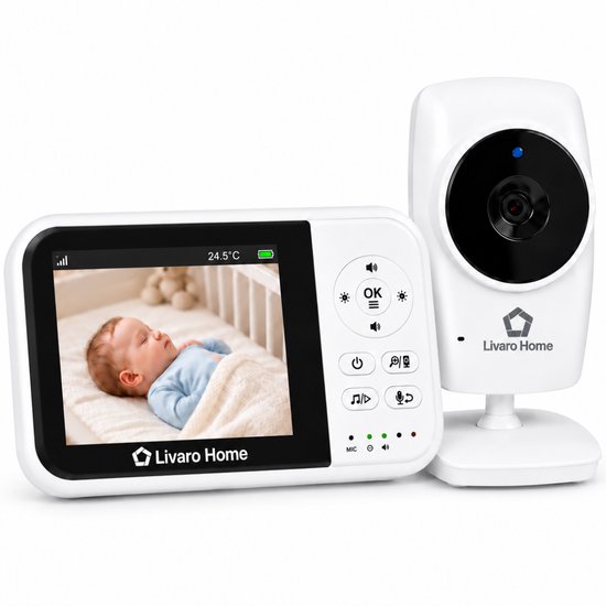 Babyfoon met Camera 3.2 Inch HD Scherm