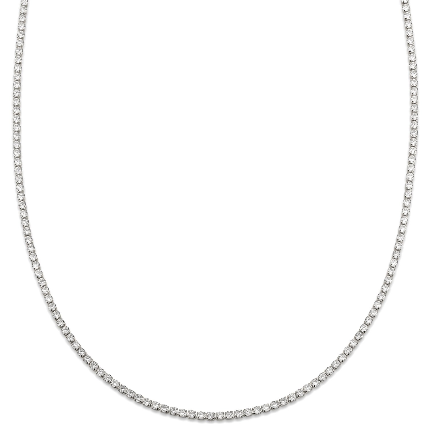 Dazzle | 3 mm tennisketting met zirkonia