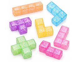 Squishy Cube Puzzel – Zachte Stressbal Fidget Toy – Slow Rising – 7 Puzzelstukjes