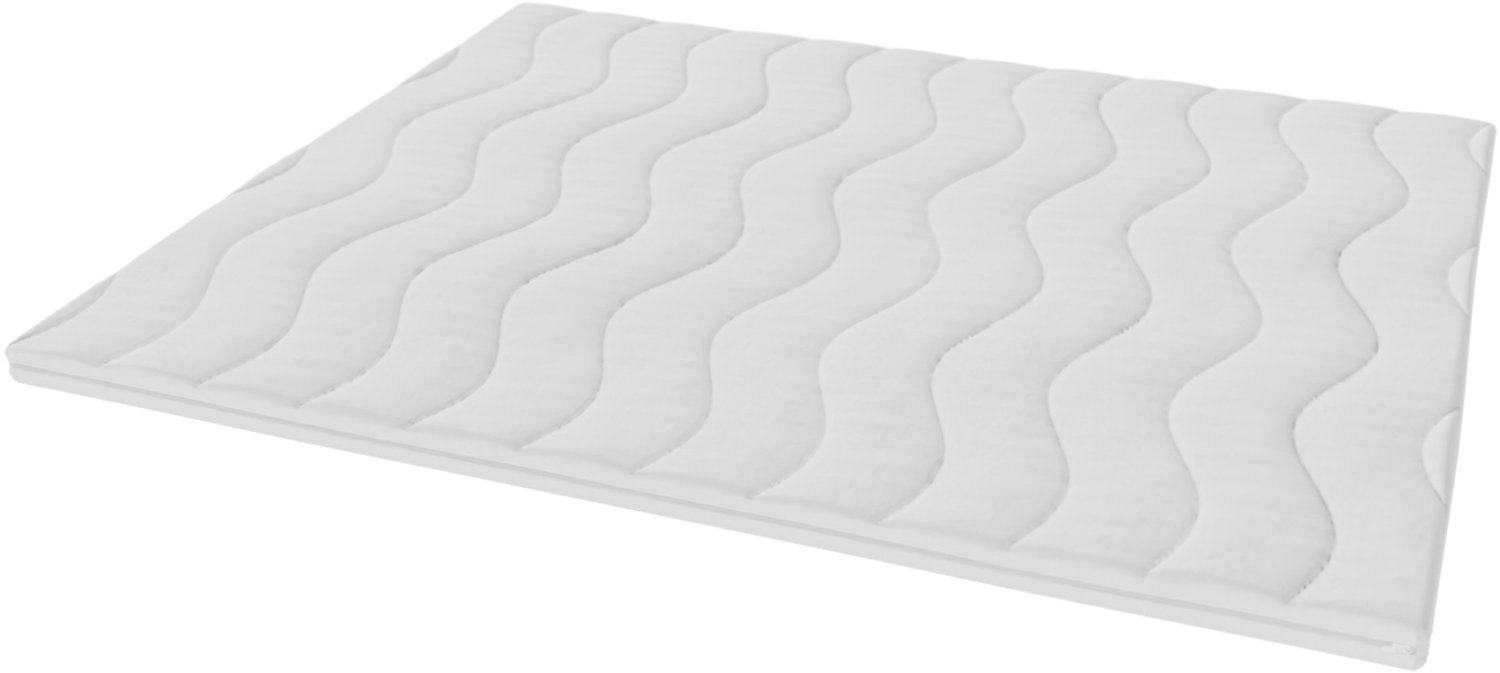 Toros Bedden ® Luxe Topmatras 160x200x7 – Afritsbare & Wasbare Hoes – Wit – Premium Slaapcomfort