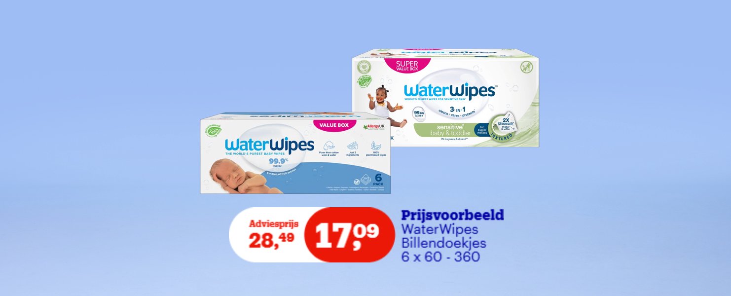 Deal op WaterWipes