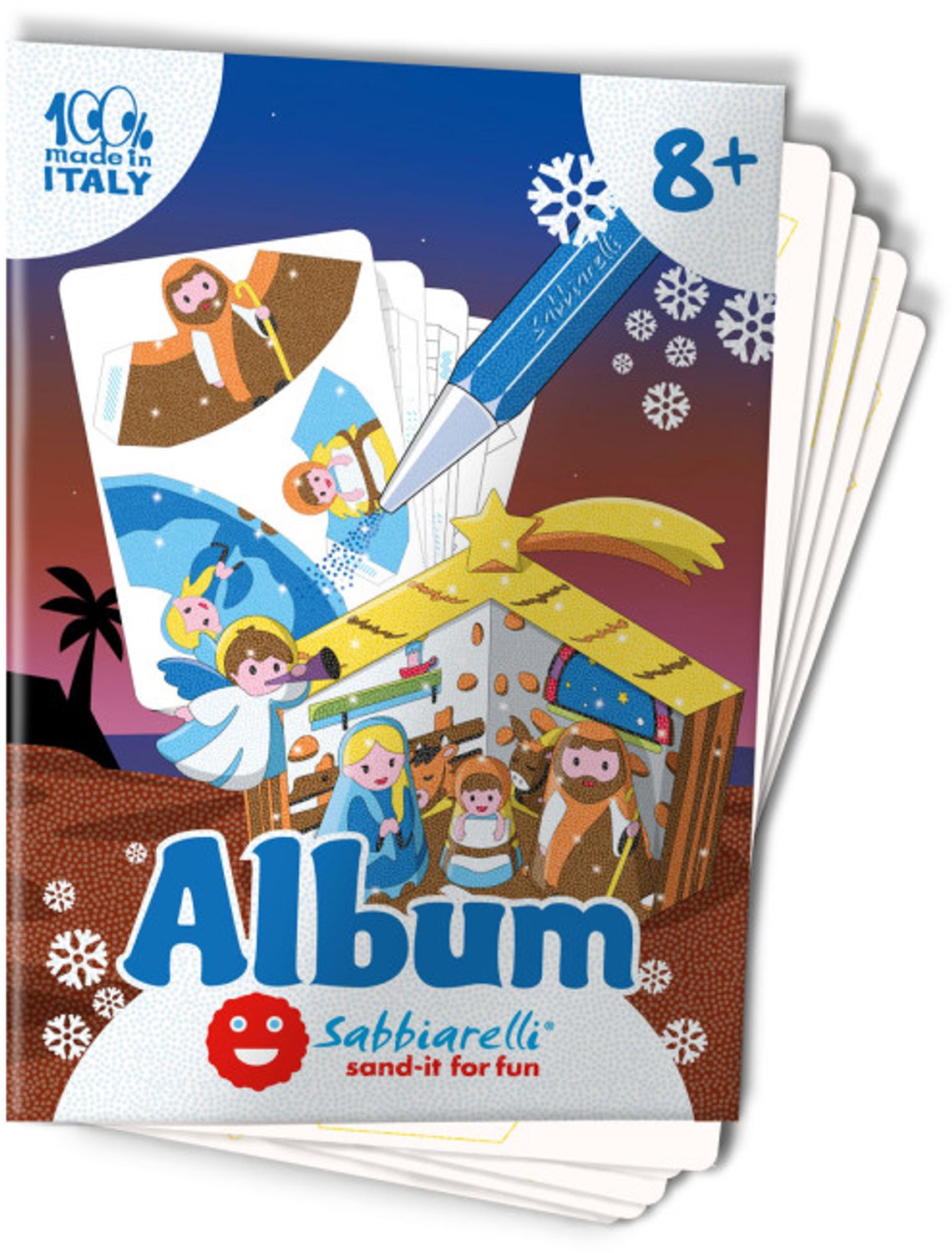 Sabbiarelli Sabbiarelli Kerststal 3D.