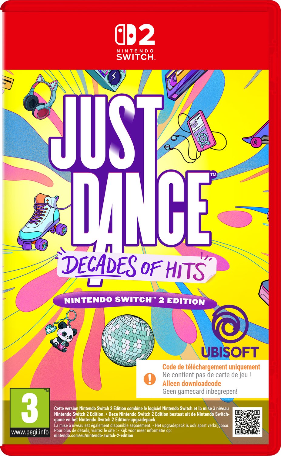Just Dance 2027 - Decades of Hits - Nintendo Switch 2 - Code in a box