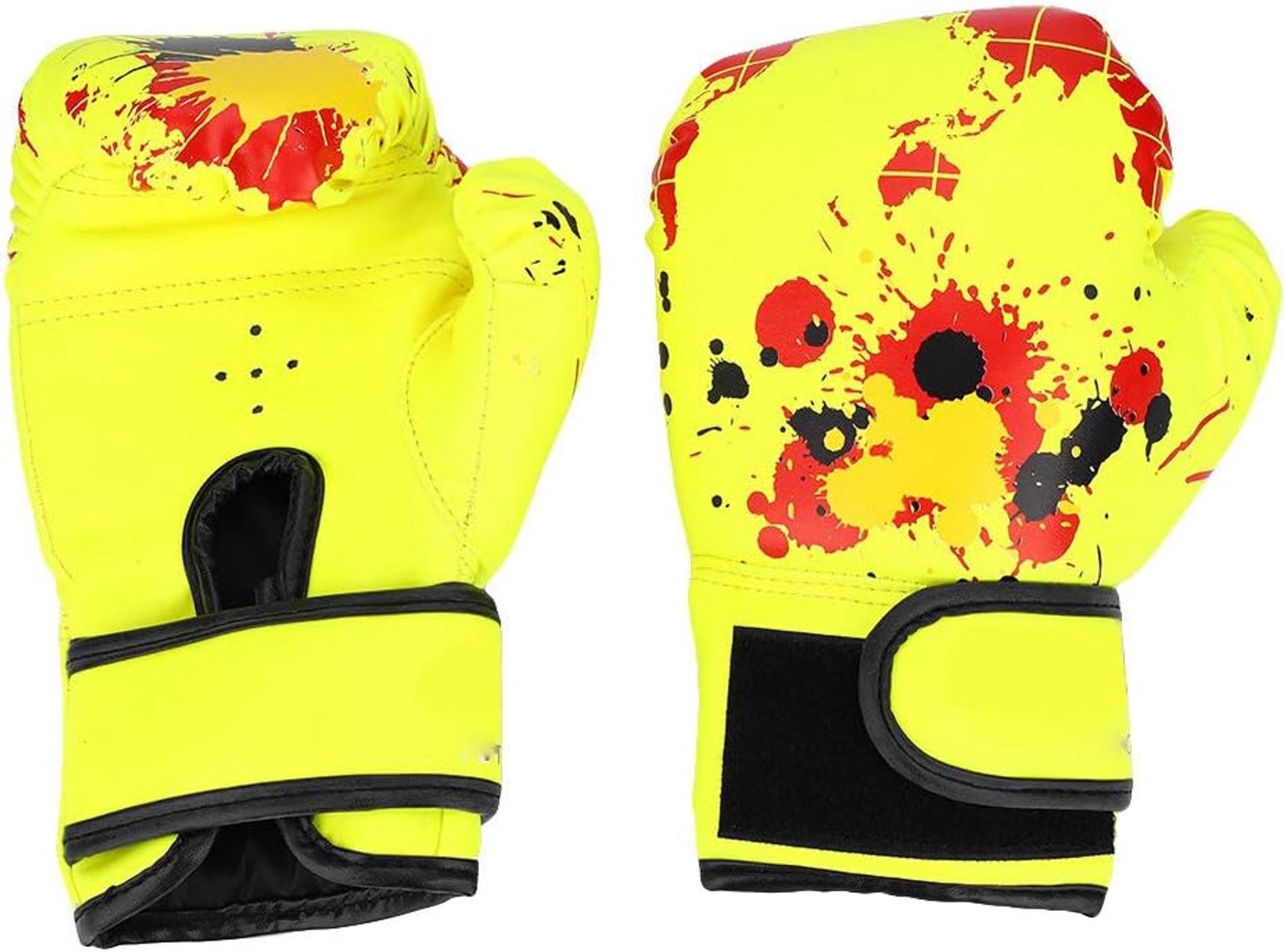 Dailygoods- Bokshandschoenen Premium Kwaliteit - Boksbandage - Binnenhandschoenen Boksen - Kinderen 2-11 Jaar - PU Leer - Ademend met Luchtgaatjes - Vechtsporthandschoenen