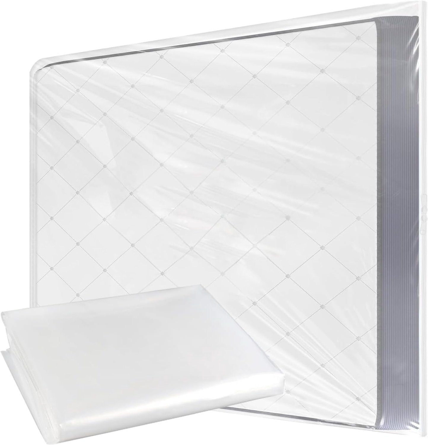 Matrashoes 120 x 220 cm - Waterdicht Plastic - Met Rits - Bescherming bij Opslag - m-winkel