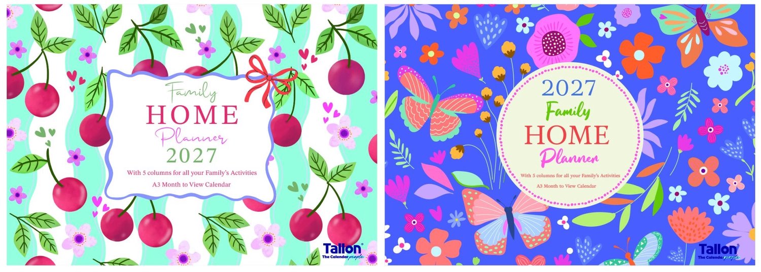 Cherries & Butterflies Familieplanner 2027