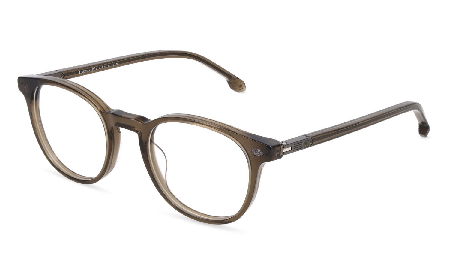 Lozza VL4443 Verde kaki lucido 51/22/150 MAN Brilmonturen