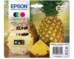 Epson 604 multi pack Black xl + CMY standaard