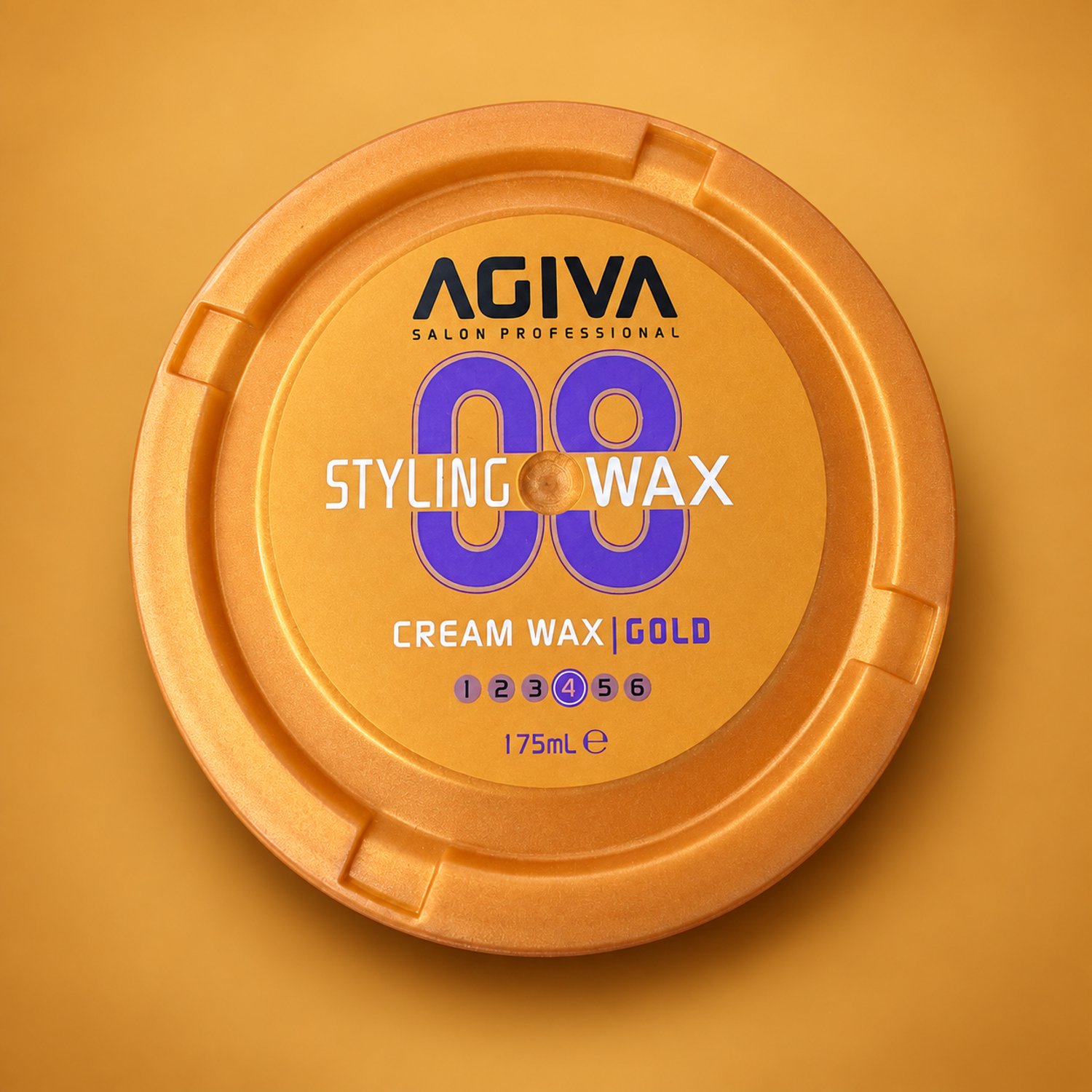 Agiva Salon Professional - Styling Wax - Cream Wax 08 - Hold 4 - 175 ml