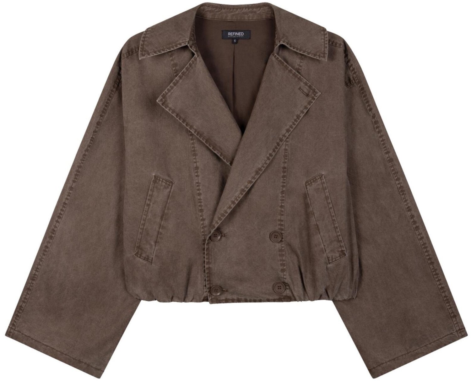 Refined Department Jas Jolanda Trenchcoat R2610446294 604 Choc Brown Dames Maat - XS