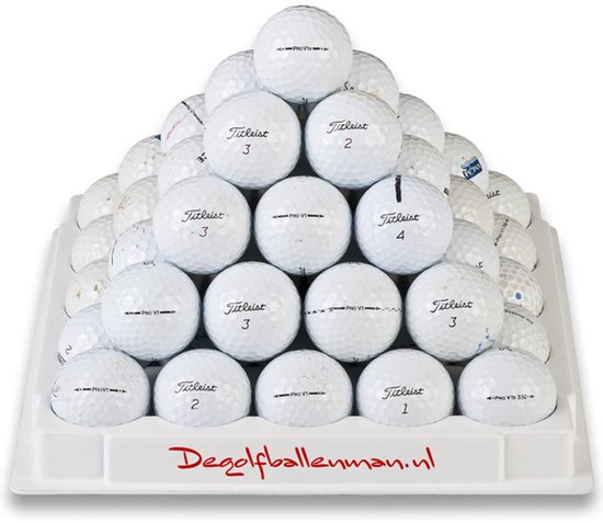 Titleist Pro V1x - Lakeballs AAA - 25 gebruikte golfballen - wit van Titleist — afbeelding 2