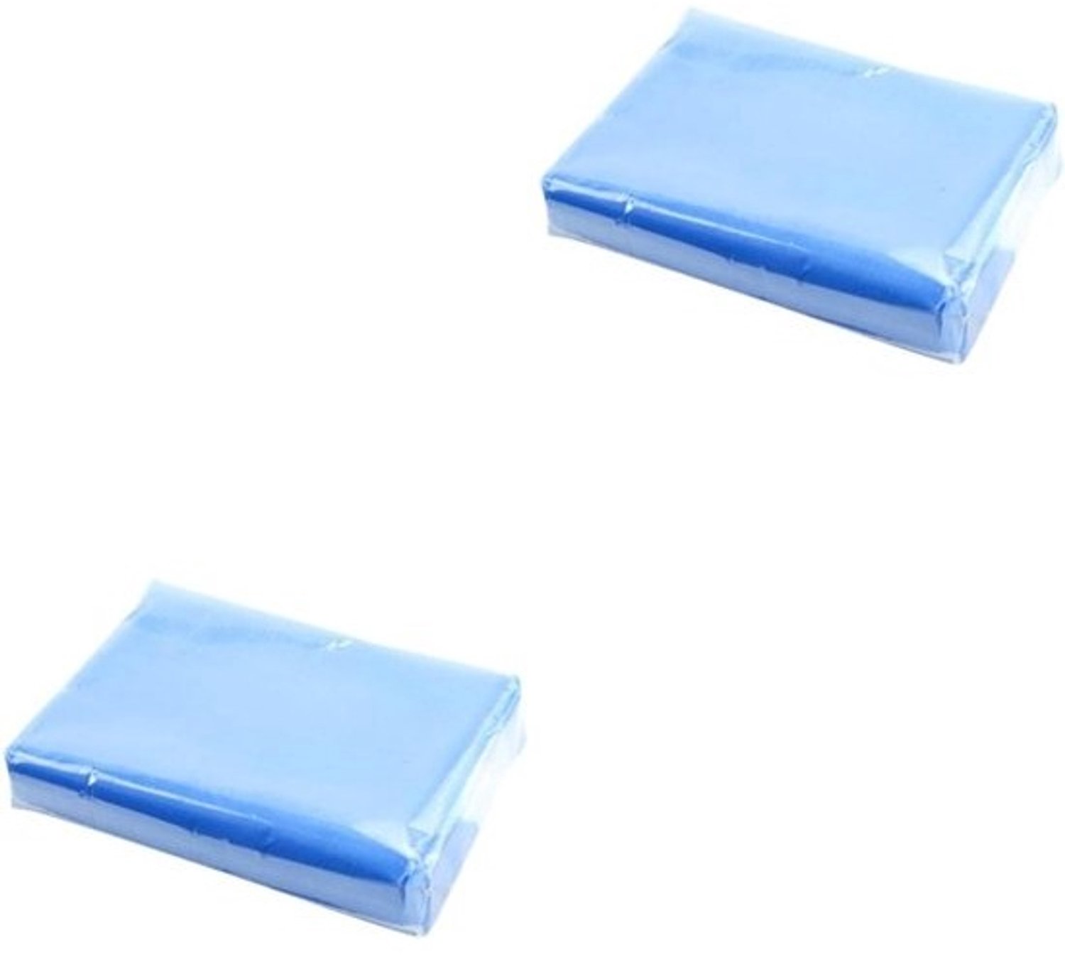Autoreinigingsklei - Klei voor slib en modder - Auto poetsen - Voor roest en vet - 2 stuks - Blauw