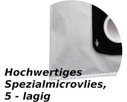 10x Leaben Stofzuigerzakken voor Rowenta RO3953EA Compact Power