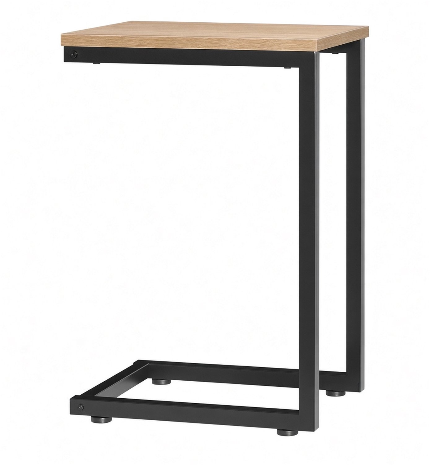 Mura Logistiek Mura Salontafel - Nachtkastje - Bijzettafel - Bedtafel - Laptoptafel - Koffietafel - L-vorm Onder Bank Of Bed - Lichtbruin
