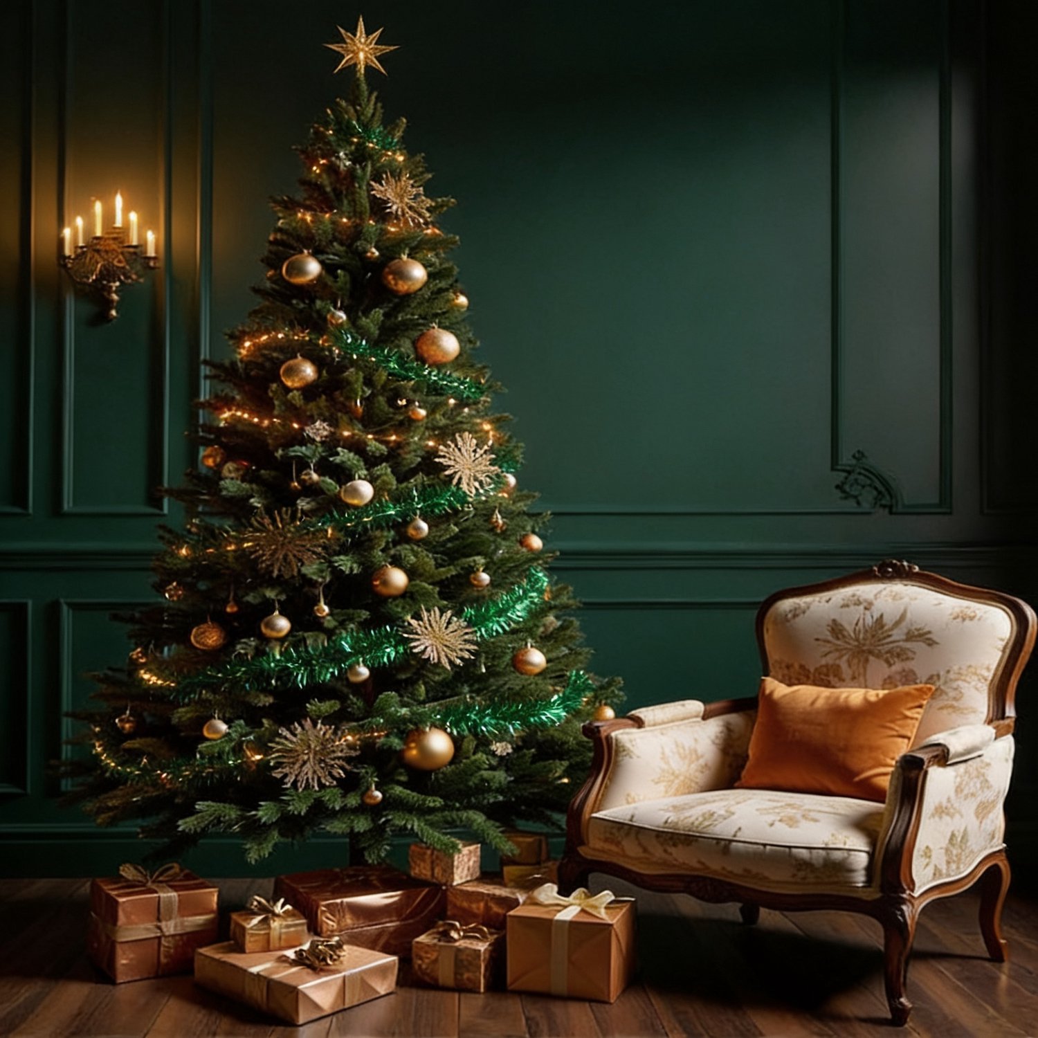LUQ – Tinsel Kerstslinger Groen – Lametta Slinger – Christmas Garland – Kerstboomversiering – Kerstboom Hangdecoratie – foto 3