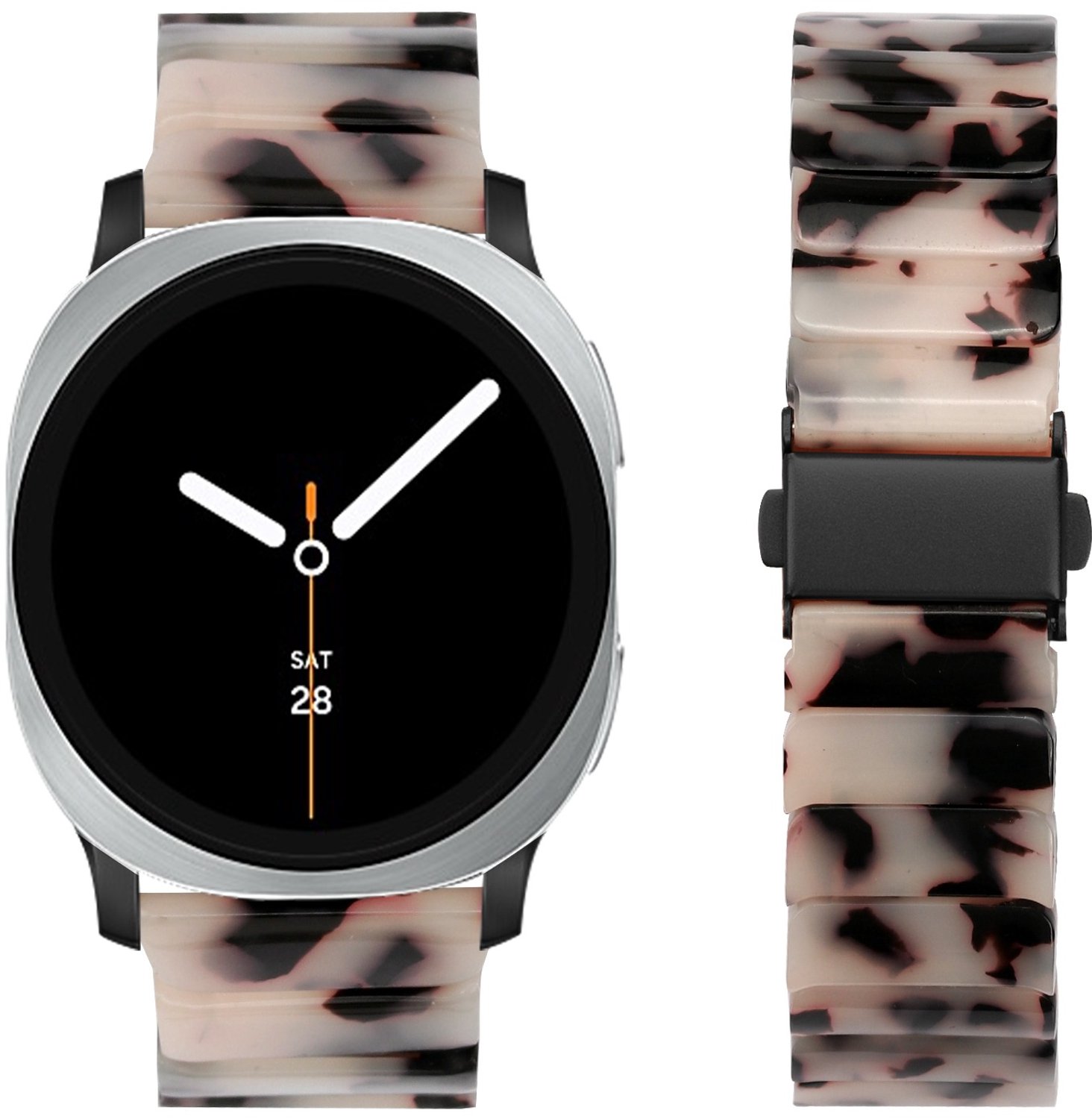 Hars Horlogeband Compatibel met Samsung Watch 8/8 Classic - Stijlvol en Comfortabel